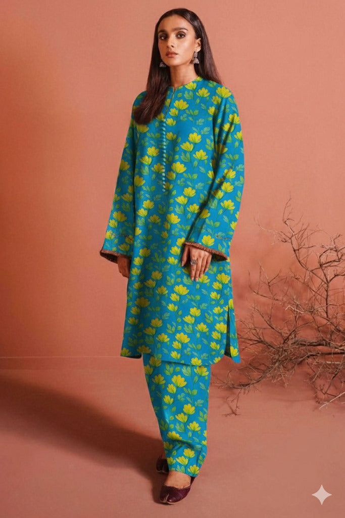 Bright Bloom Floral Print 2-piece