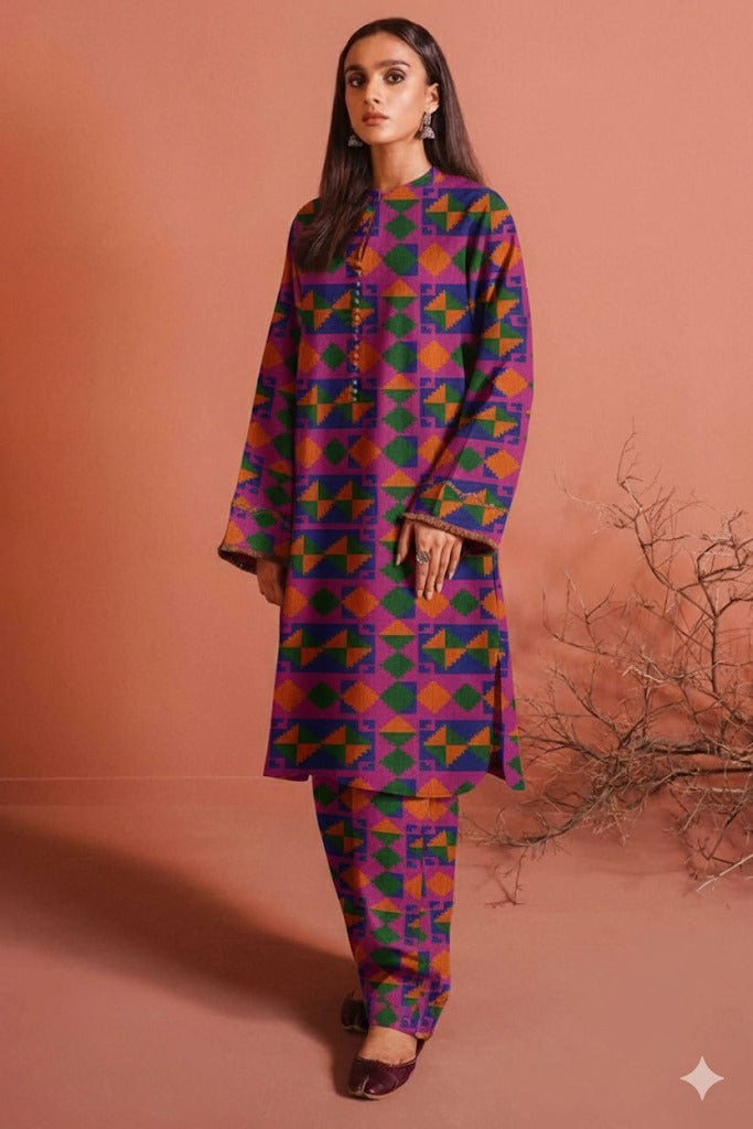 Geometric Print 2-piece